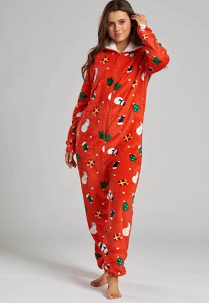 CHRISTMAS LUXURY ALL IN ONE - Pyjamas - red