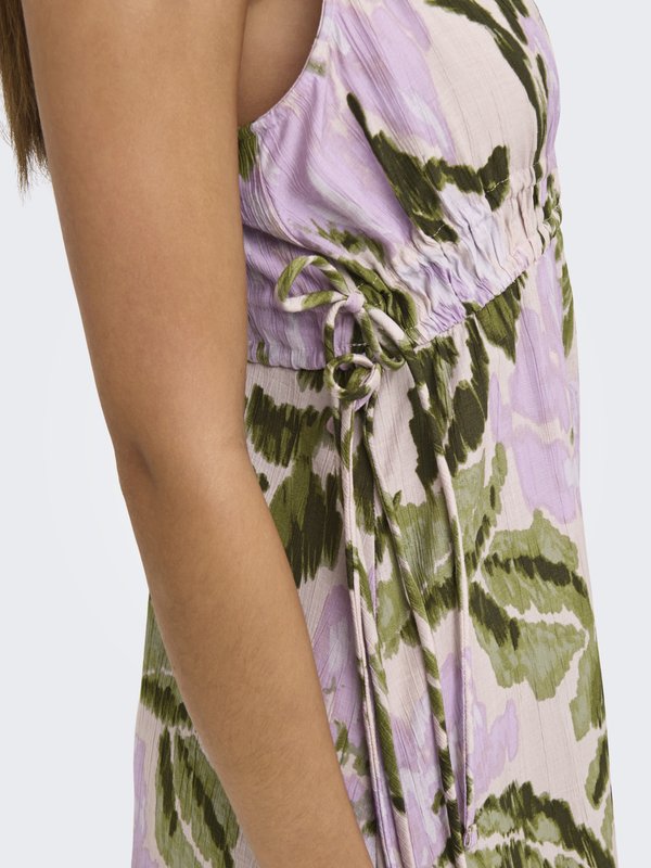 JDYBILLY STRING MIDI DRESS - Day dress - salsa rosa3