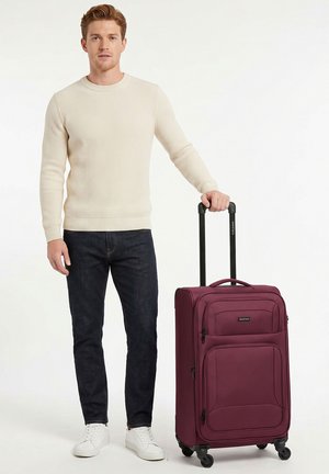 smartbox, EDITION 04 4 ROLLEN TROLLEY 67 CM MIT DEHNFALTE UNISEX - Trolley - burgundy