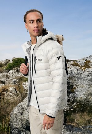 Columbia ARCTIC CREST™ HOODED JACKET - Chaqueta de plumas - nimbus grey
