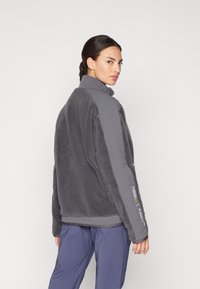 adidas Terrex NATIONAL GEOGRAPHIC JACKET UNISEX - Flísová bunda - grey six