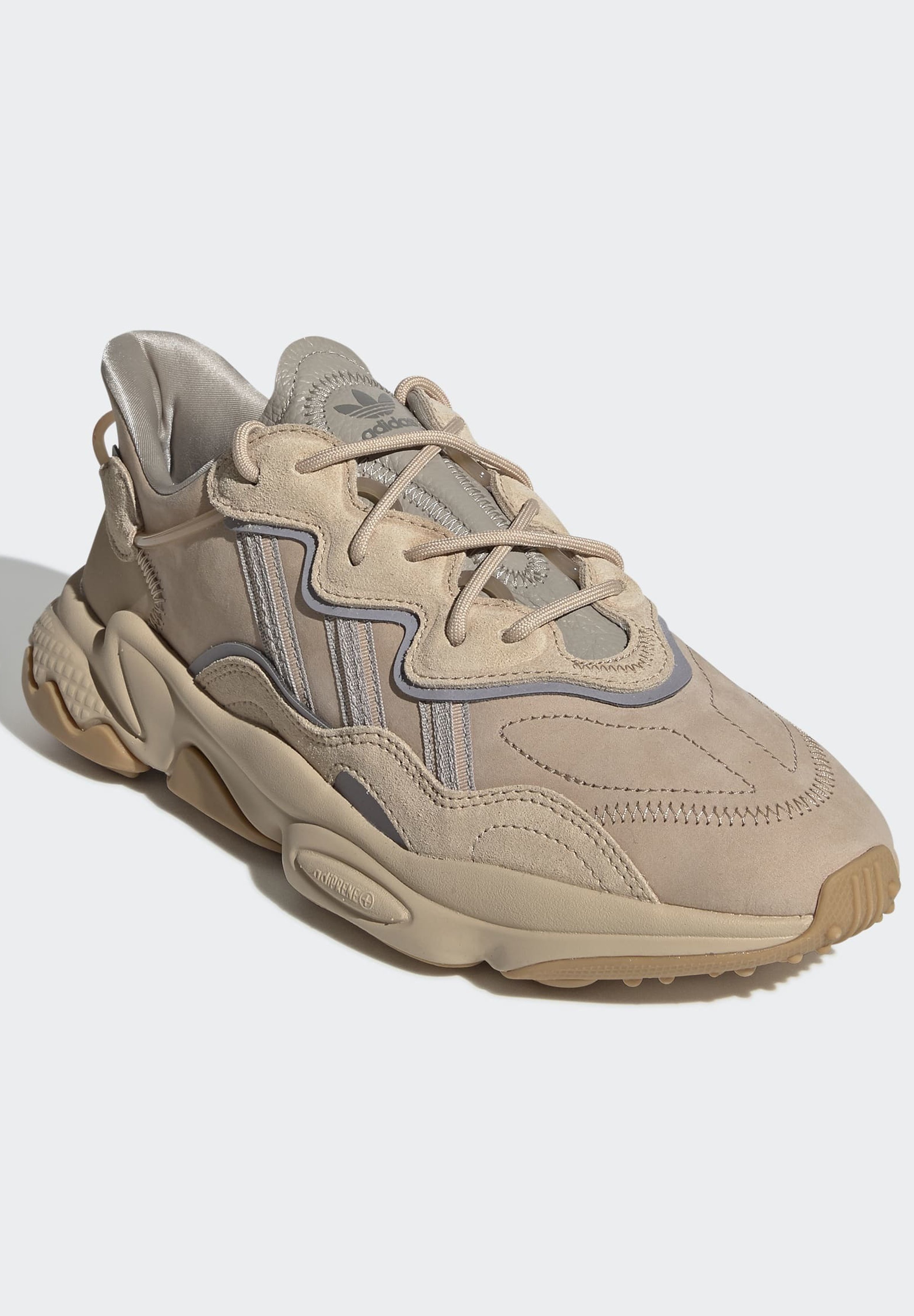 adidas Originals OZWEEGO UNISEX - Baskets basses -  stpanu/lbrown/solred/beige - ZALANDO.FR