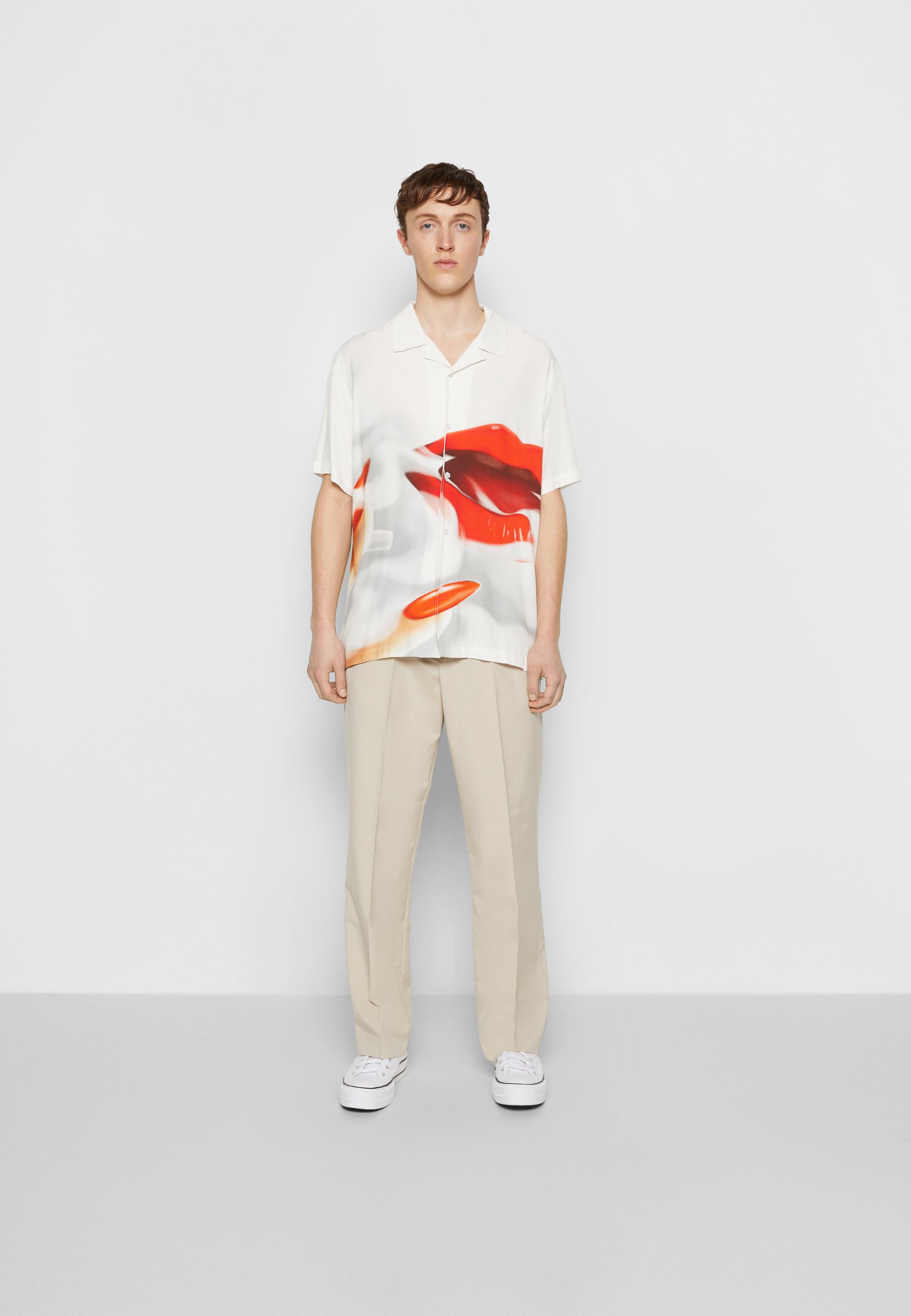 HUF SEDUCTIVE RESORT - Shirt - white 