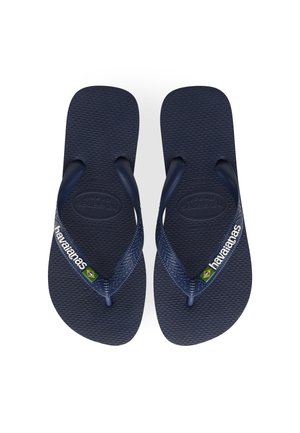 HAVAIANAS FLIP FLOP BRASIL LOGO - Obuća za bazen - Navy blue