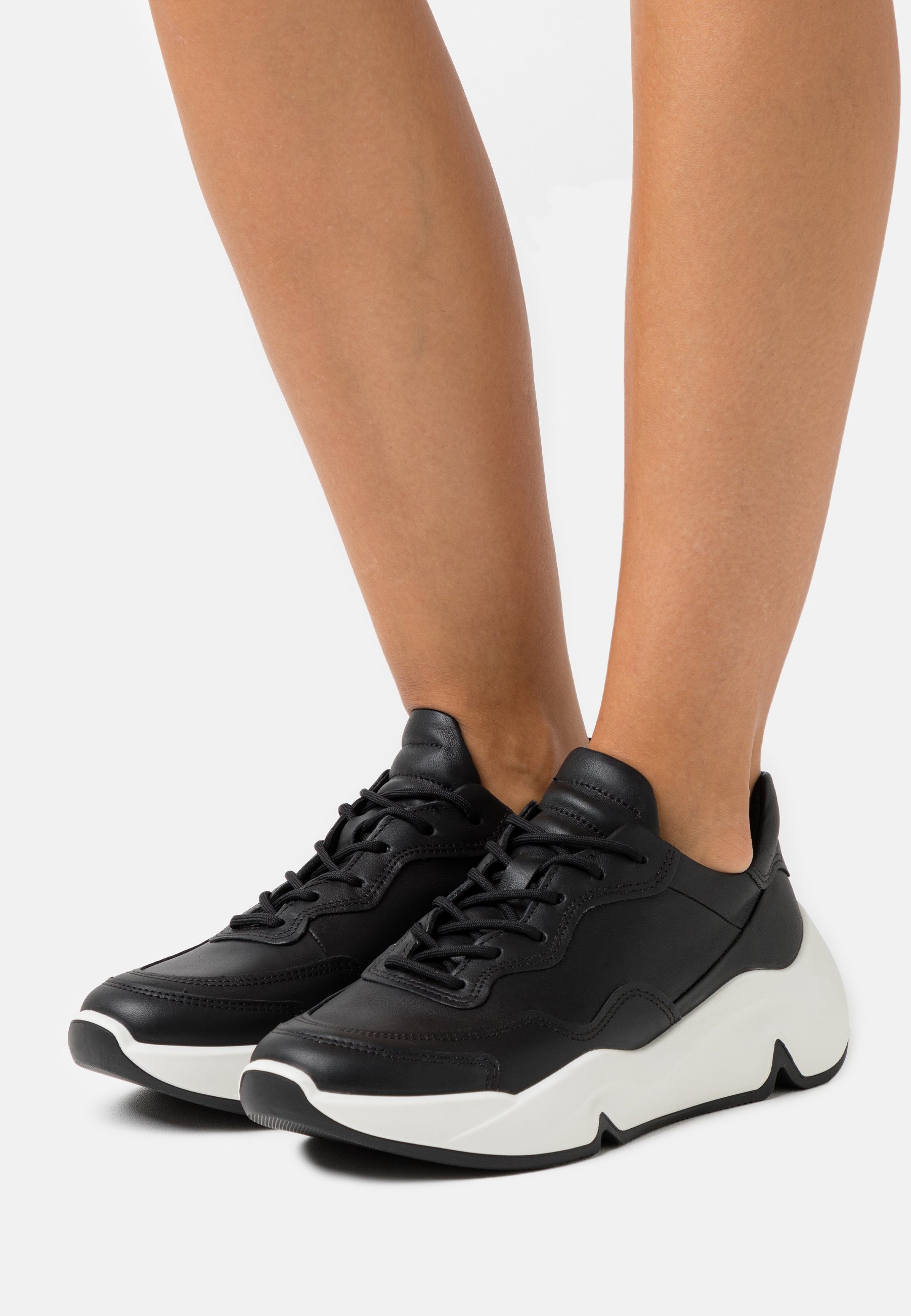 ECCO CHUNKY - Sneakers - black/sort -