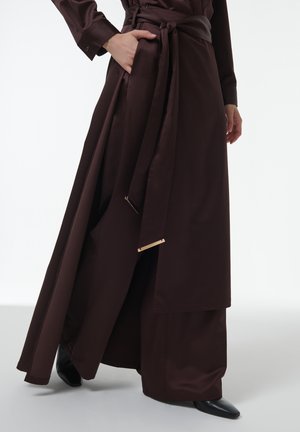 OVERLAY WIDE-LEG - Broek - brown