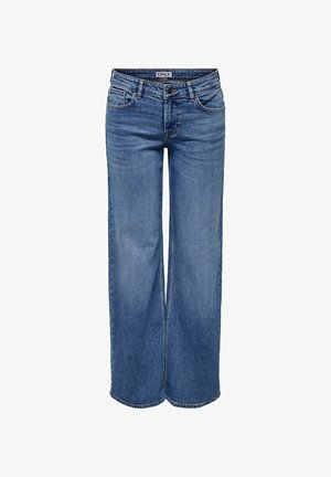 ONLY, WIDE-FIT JEANS ONLJULIA LOW WAIST WIDE LEG FIT JEANS - Široké nohavice - medium blue denim