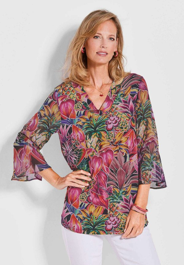 Langarmshirt - colorful patterned