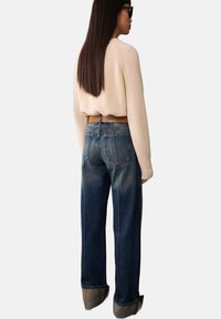 Mango Stickad tröja - off-white