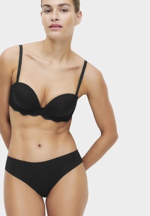 Marks & Spencer, 2 PACK WIRED MULTIWAY  - Push-up BH - black mix