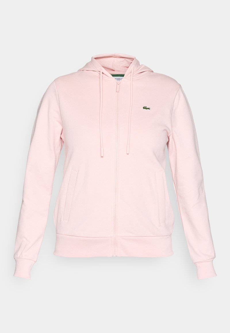 Lacoste Sweater met rits roze