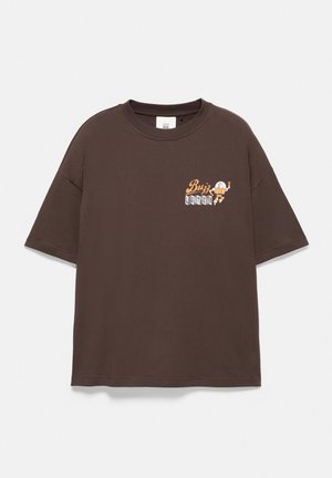 PULL&BEAR, OVERSIZE TOY STORY - T-SHIRT - T-shirts print - brown
