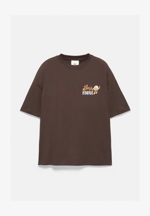 PULL&BEAR, OVERSIZE TOY STORY - T-SHIRT - T-shirts print - brown