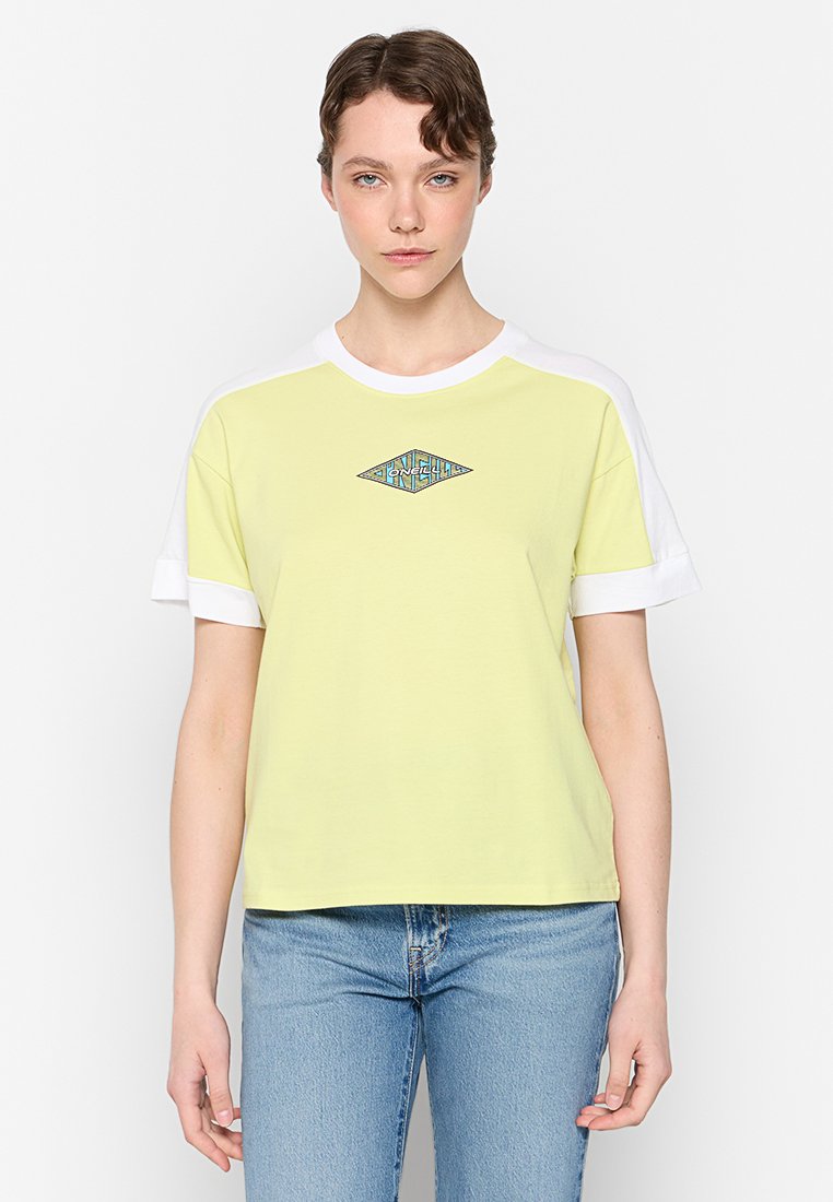 O’Neill T-shirt print geel O’Neill T-shirt print geel