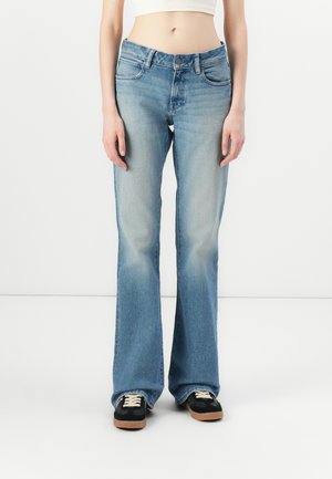 LOW BOOTCUT - Bootcut-farkut - sun faded air force blue