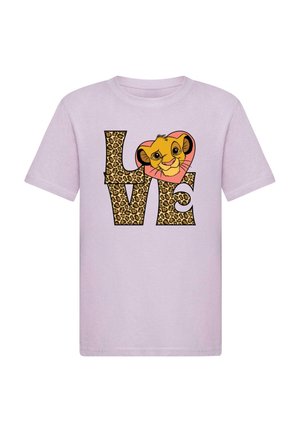 LION KING - LOVE - Print T-shirt - lilac