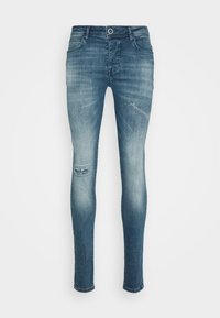 Niet geselecteerd, blue denim
