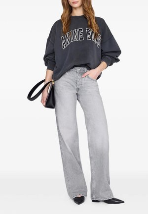 ANINE BING, ANINE BING MILES SWEATSHIRT NEW CLASSIC - WASHED BLACK - Felpa - black