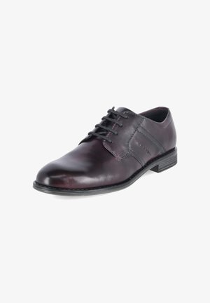 bugatti, Zakelijke veterschoenen - bordeaux