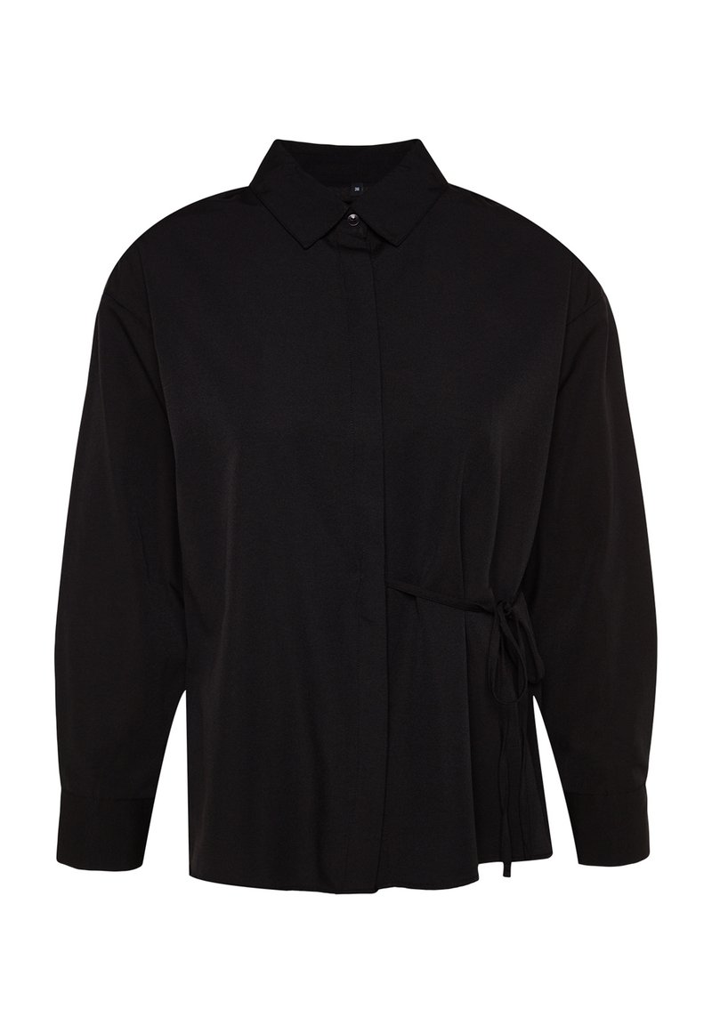 Trendyol Overhemdblouse zwart