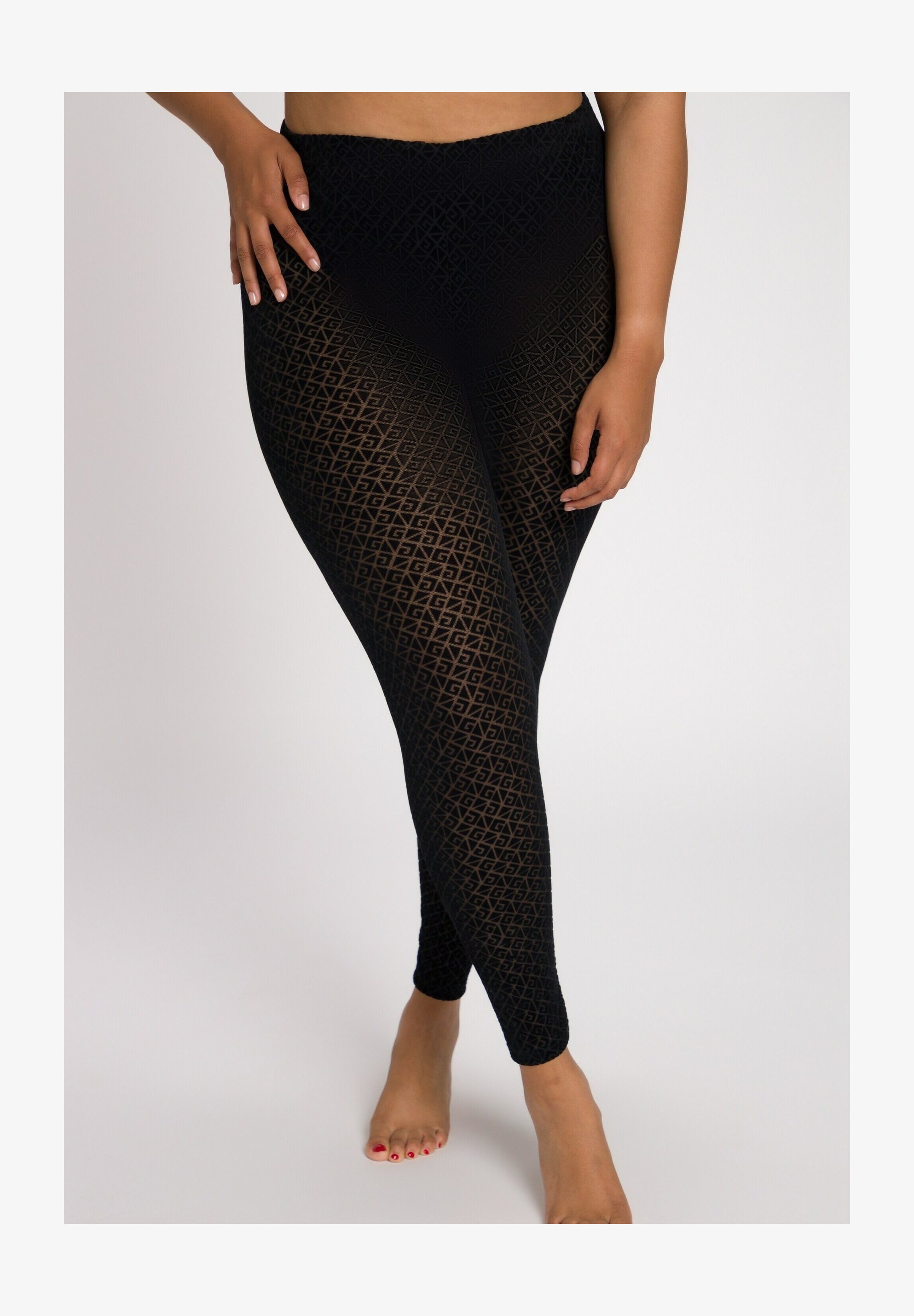 ULLA POPKEN Collant A Maglia Fine Donna - Caldi E Opachi, Taglie Comode