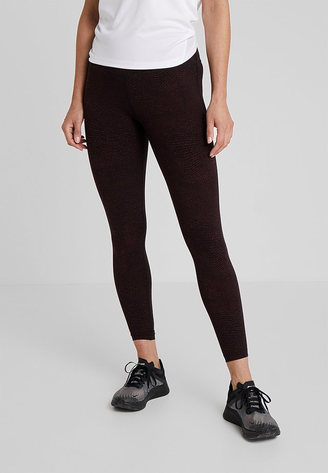 FITNESS HI-RISE COMPRESSION - Tights - black