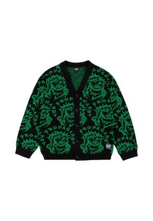 Cardigan - nero/verde
