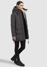khujo FAZEE - Abrigo de invierno - dunkelgrau