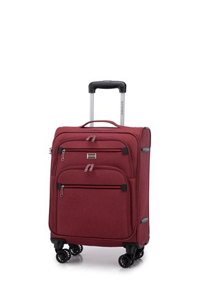CABIN SUITCASE FROM POLYESTER - Trolley - bordeaux