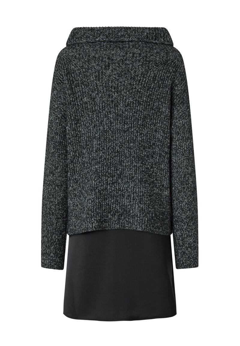 pinko Gebreide jurk grijs pinko Gebreide jurk grijs