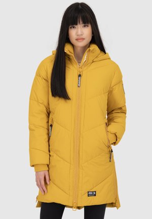 alife & kickin LUNAAK A  - Wintermantel - yellow mustard