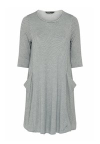 Yours Clothing STRIPE - Vardagsklänning - dark blue