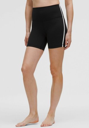 Align™ Side-Stripe 15cm - Sports shorts - black/white
