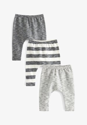 3 PACK - Leggings - Trousers - grey stripe
