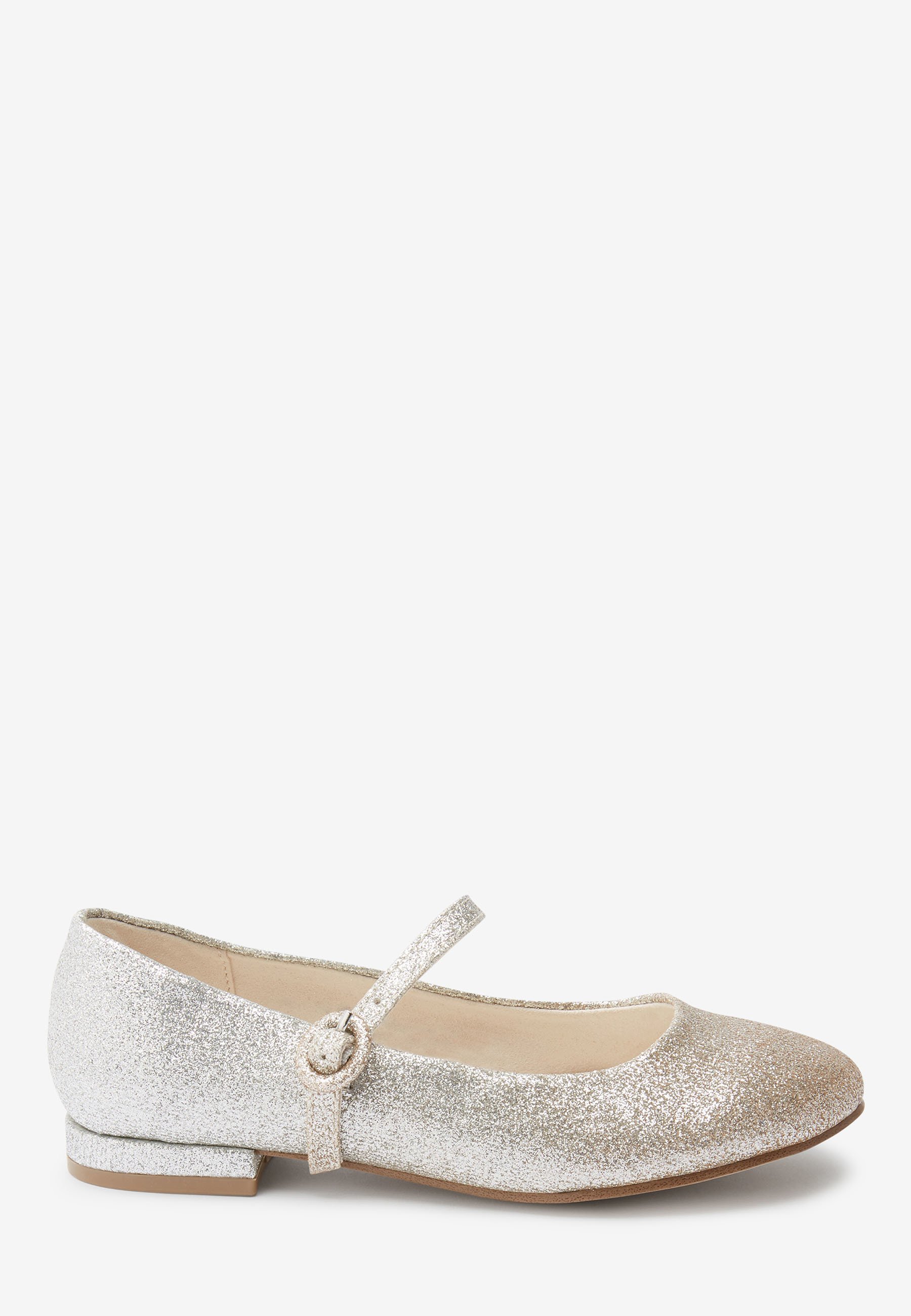 Next SILVER/GOLD GLITTER HEELED MARY 