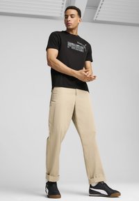 Puma TURINO SNEAKERS - Sportbačiai - black white silver