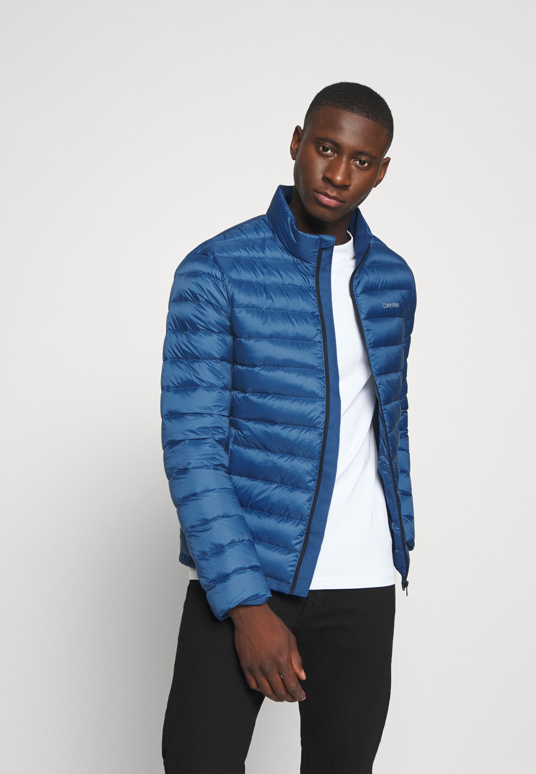 doudoune calvin klein bleu