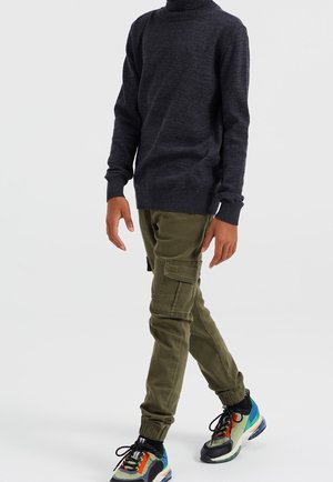 WE Fashion, Pullover - dark grey