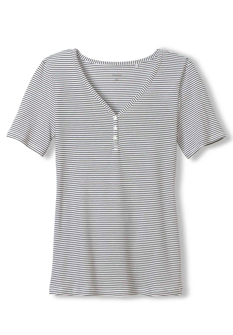 CALIDA T-shirt print donkerblauw