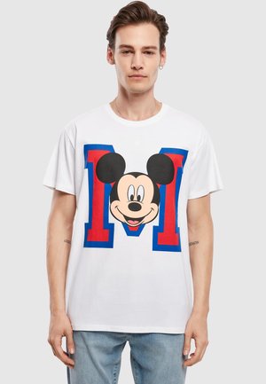 Merchcode MICKEY MOUSE M FACE - T-shirts print - white