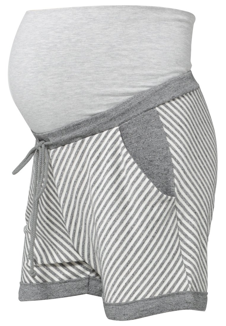 Mamalicious Shorts grijs gemêleerd