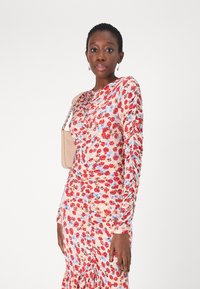 Malina DANIELLE DRAPED DRESS - Trikoomekko - mini rose
