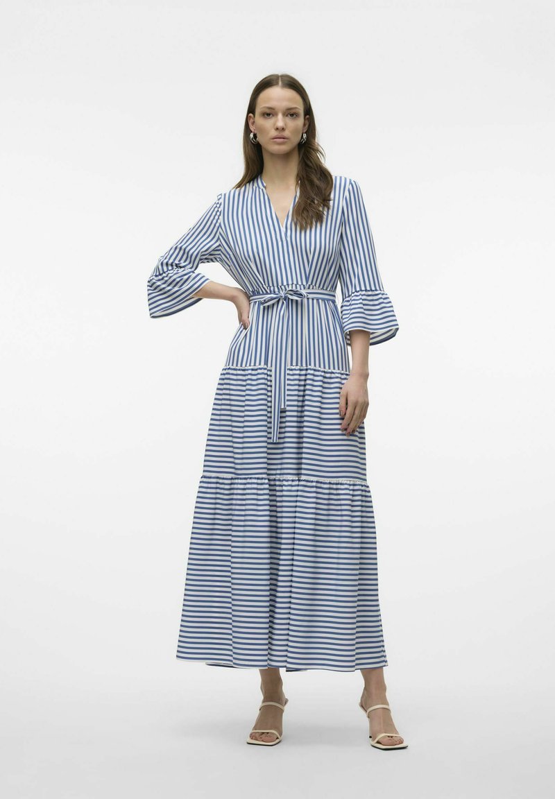 Vero Moda Maksi garuma kleita - snow white