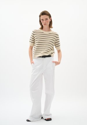 InWear NELLIIW - T-shirts print - black/whisper white