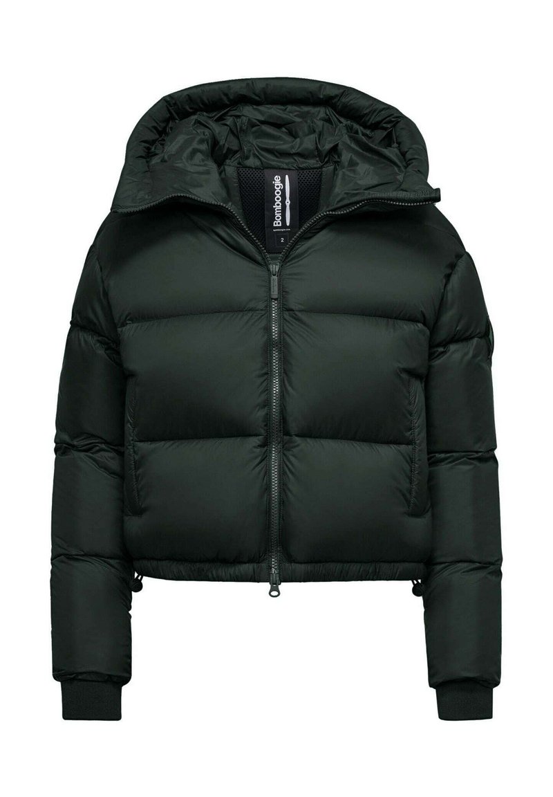 Bomboogie RIGA HIGH DENSITY - Gewatteerde jas - deep sherwood green