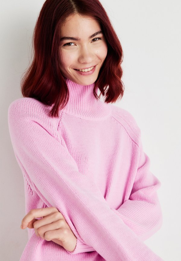 NMALISA HIGH NECK - Jumper - bonbon2