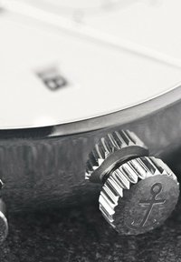 Kapten & Son CHRONO - Montre à aiguilles - silvercoloured white