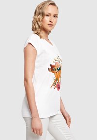 F4NT4STIC PLUS SIZE DISNEY BAMBI MEADOW - T-shirts med print - weiß
