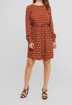 Day dress - brown