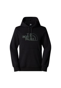 DREW PEAK  - Hoodie - tnf black duck green